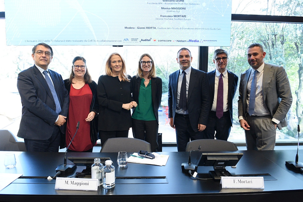 annuario 2022 della televisione italiana